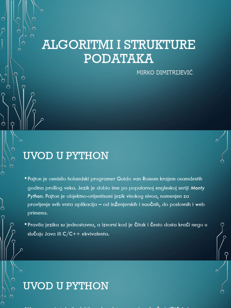 1.uvod U Python | PDF