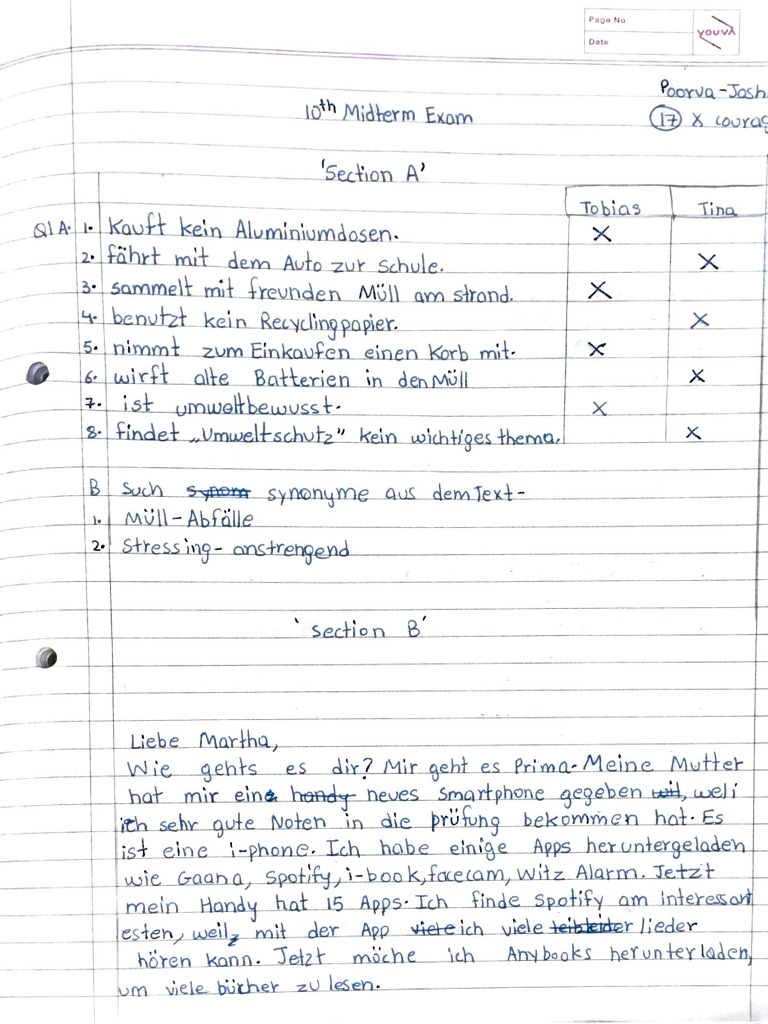 Class Test 2 | PDF