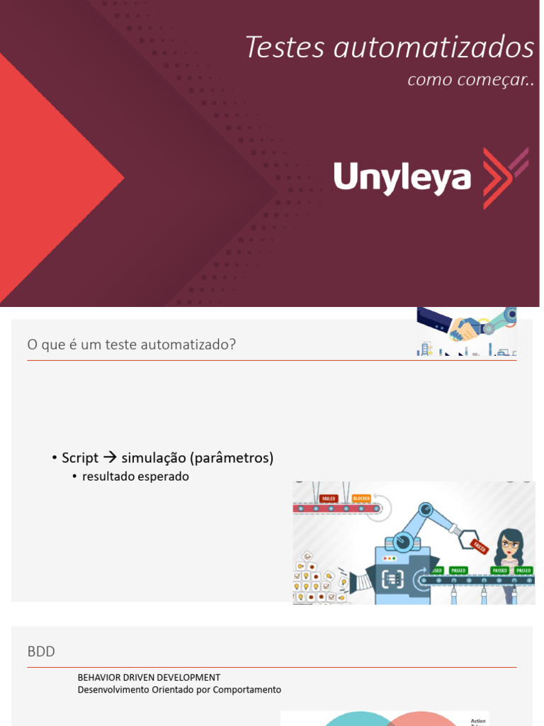 Testes Automatizados | PDF | Informática | Programação de computadores