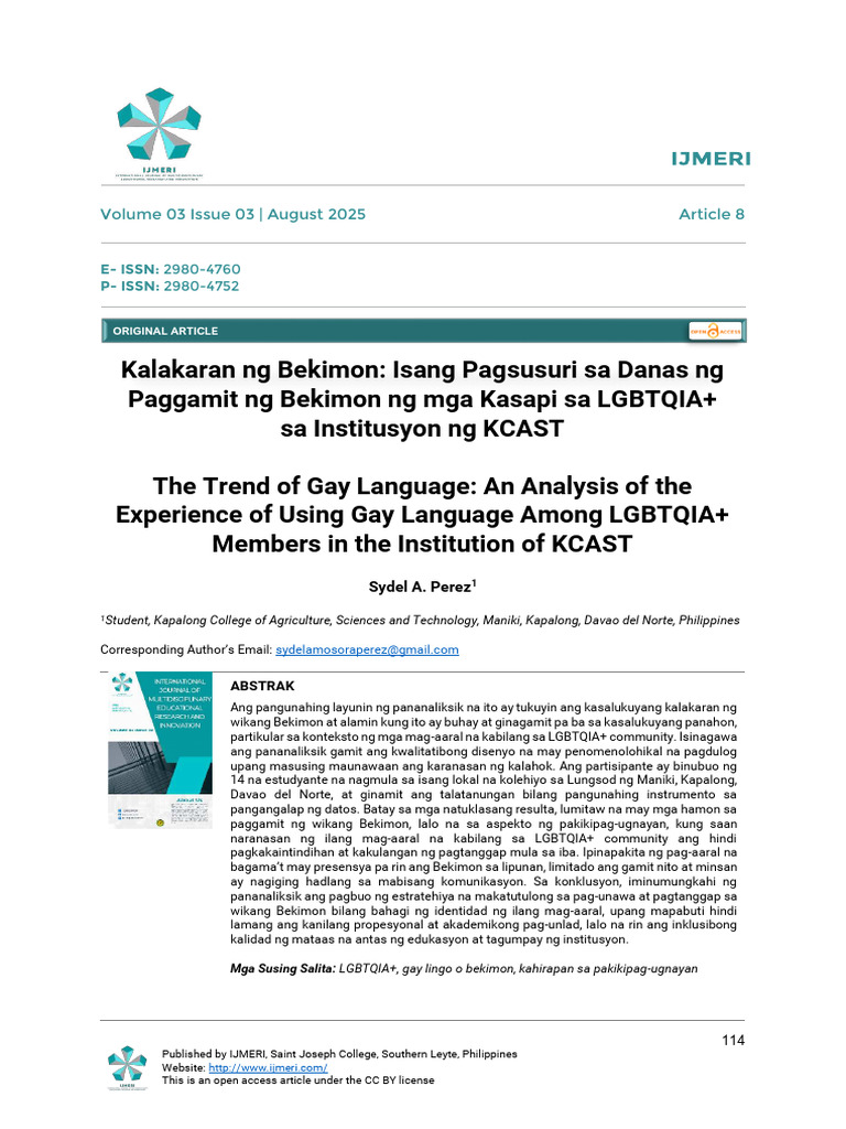 Kalakaran NG Bekimon Isang Pagsusuri Sa 8712c956 | PDF