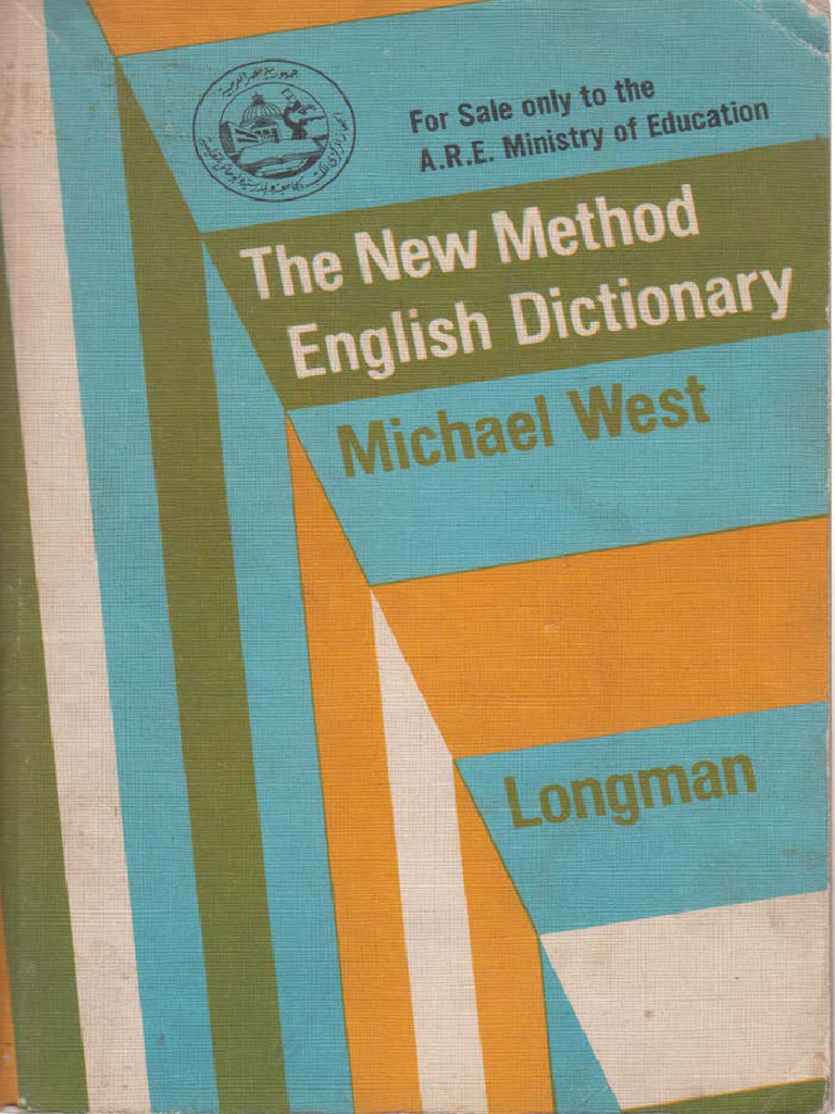 The New Method English Dictionary - Michael West | PDF | Stress