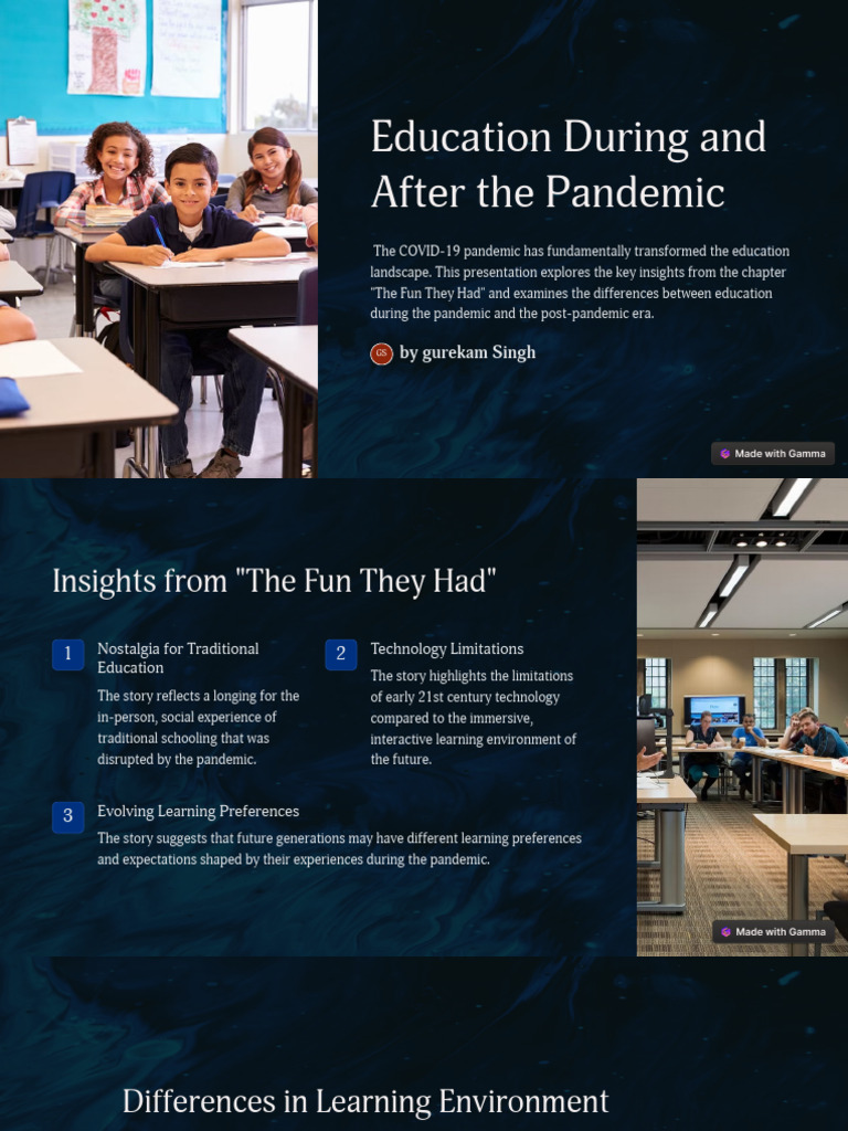 Education During and After The Pandemic | PDF | Distance Education ...