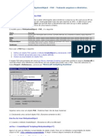 Usando o FileSystemObject - FSO - Tratando Arquivos e Diretórios