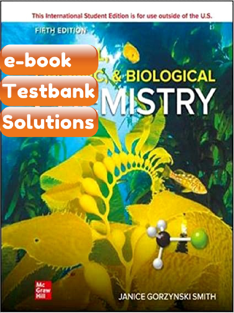 Testbank General Organic Biological Chemistry 5th Edition by Janice ...