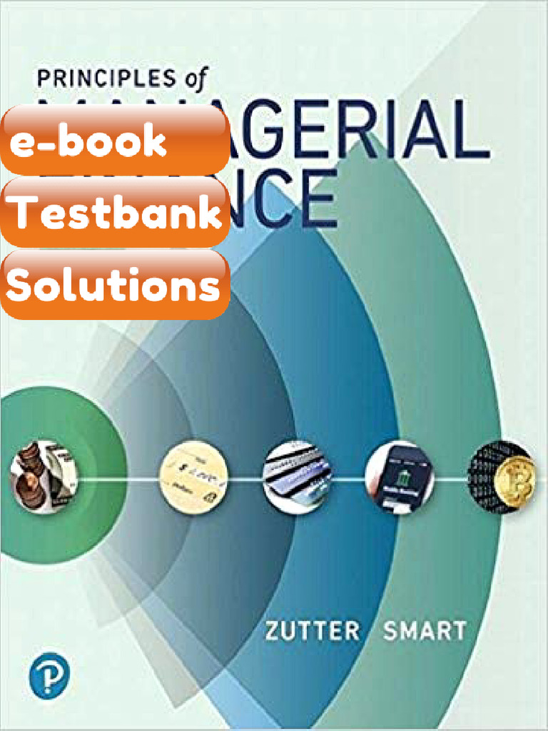 Testbank Principles of Managerial Finance 8th Brief Edition by Chad J ...