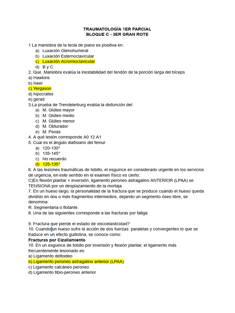 Documento Sin Título (3) (2) | PDF | Articulación | Tobillo