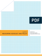 A Guide to Measuring Advocacy and Policy