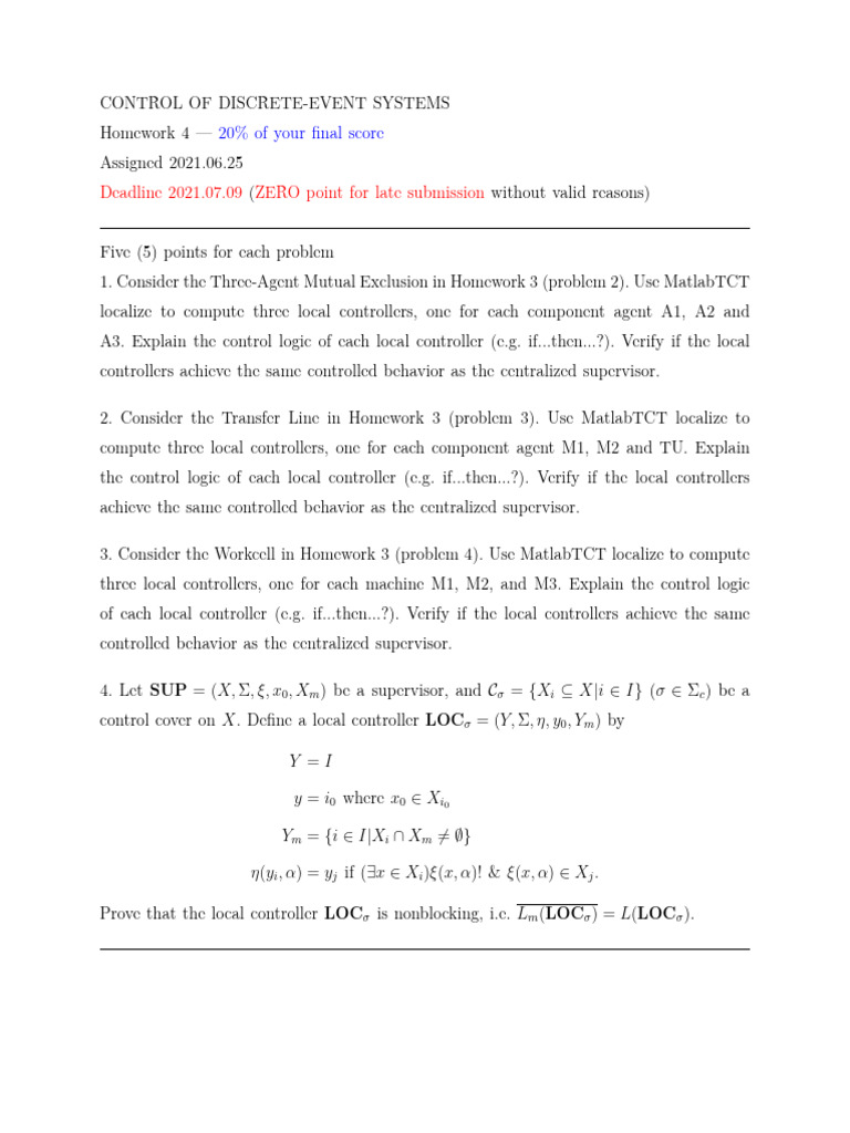 Homework 4 | PDF