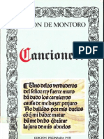 Cancionero de Anton de Montoro