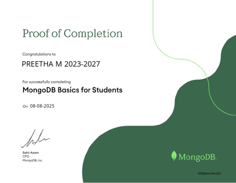 Preetha M | PDF