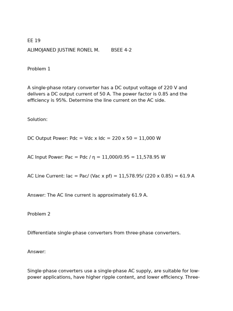 EE 19 Elective 2 | PDF