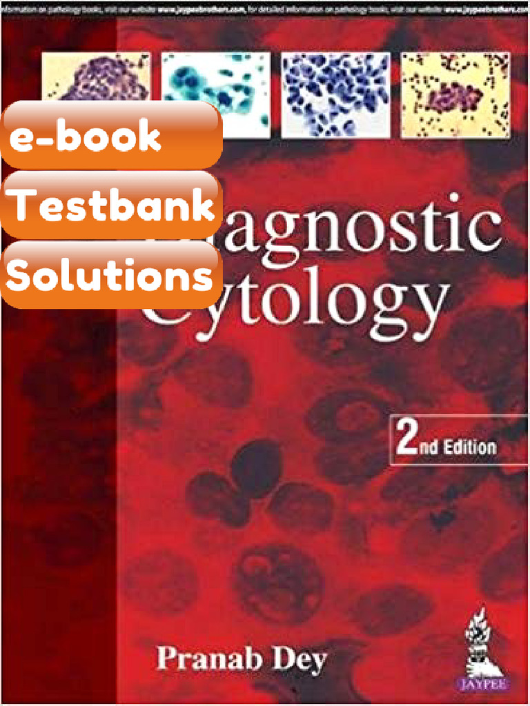 Testbank Diagnostic Cytology by Pranab Dey Fast Download | PDF ...