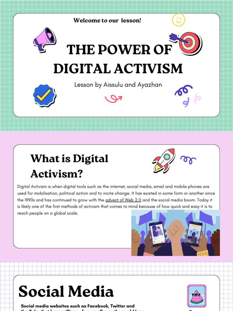 The power of digital activism | PDF | Social Media | Popular Culture ...