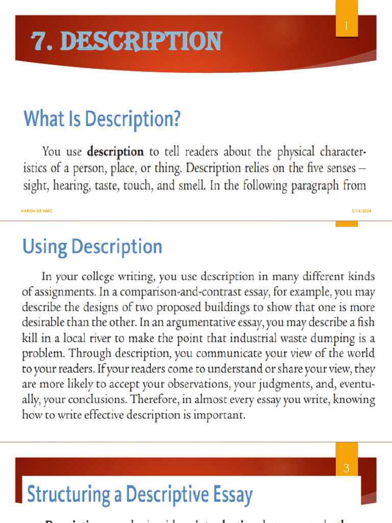 5 Desciption | PDF