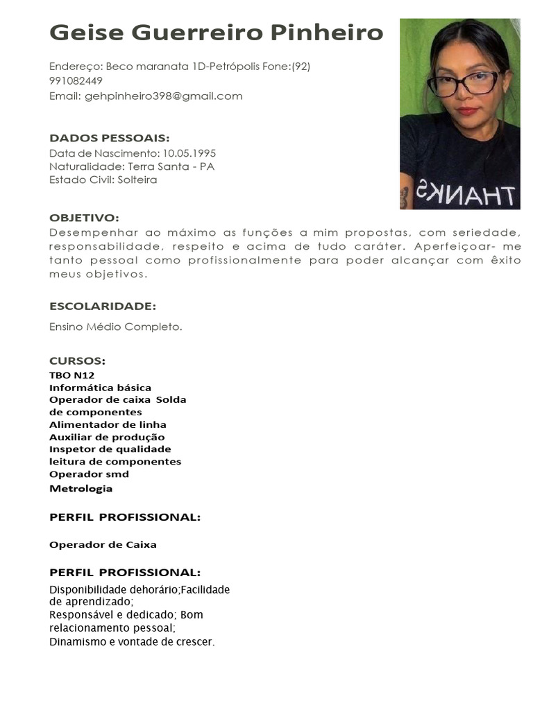 Geise Guerreiro Pinheiro | PDF