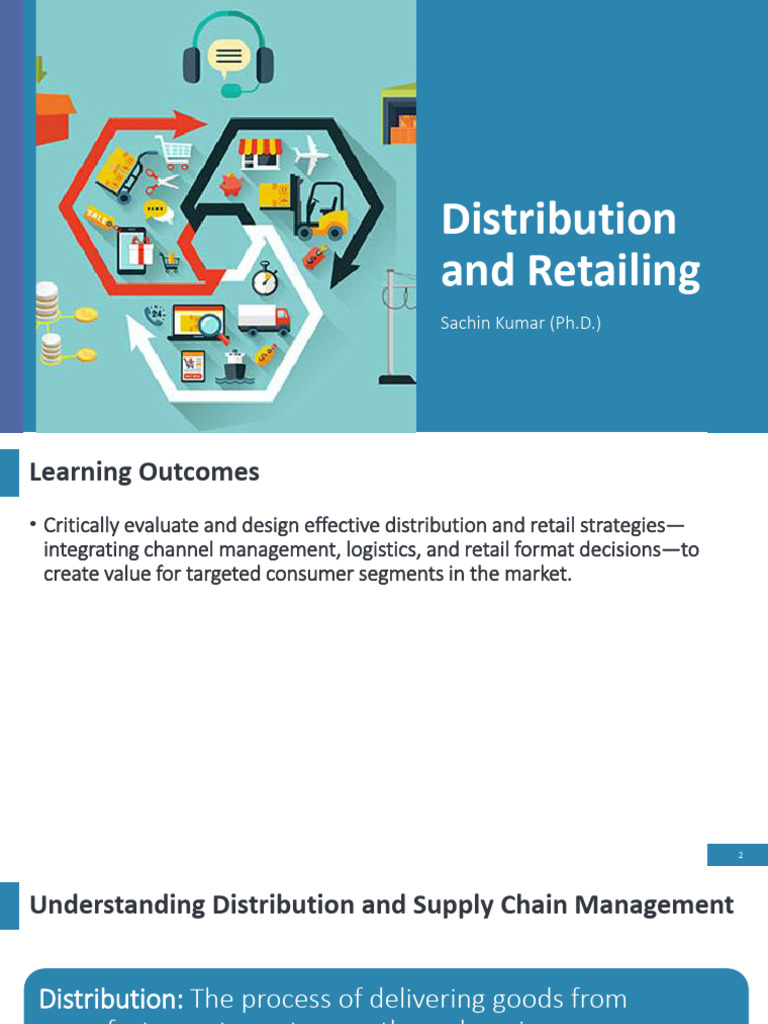 Distribution and Retailing | PDF | Retail | Supply Chain Management
