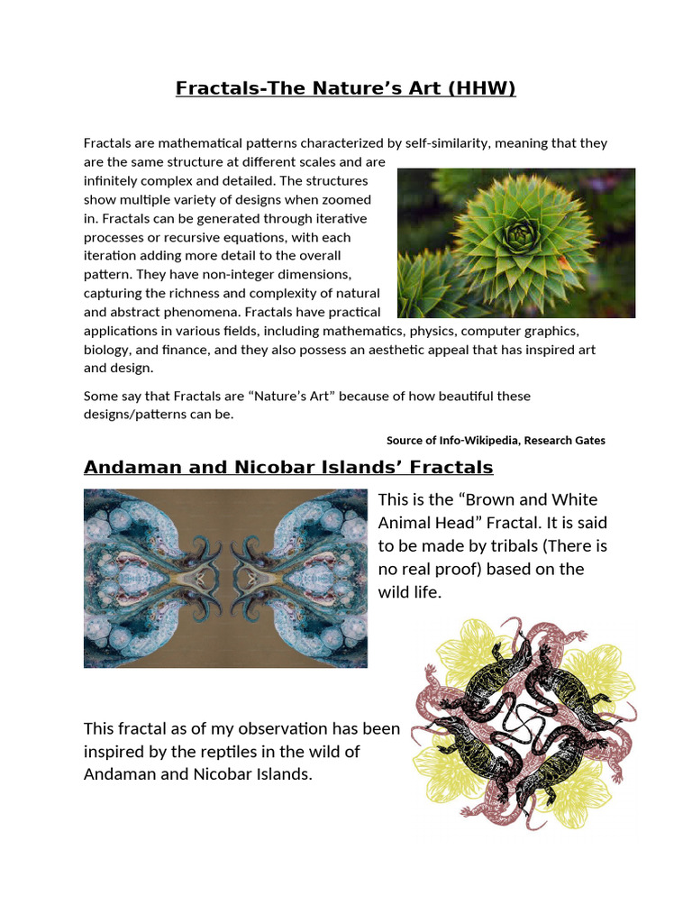 Fractals | PDF