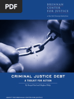 Download Criminal Justice Debt A Toolkit for Action by The Brennan Center for Justice SN99640714 doc pdf