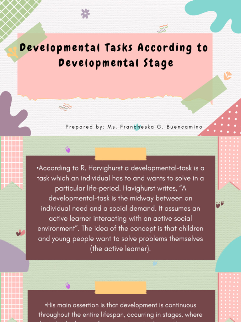 Perdev Developmental Task | PDF | Attitude (Psychology) | Value (Ethics)