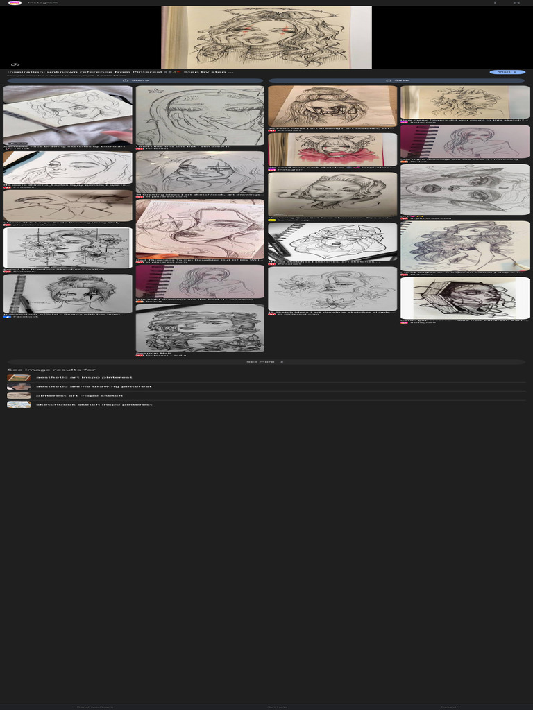 Drawing Inspo Pinterest - Google Search | PDF | Drawing | The Arts