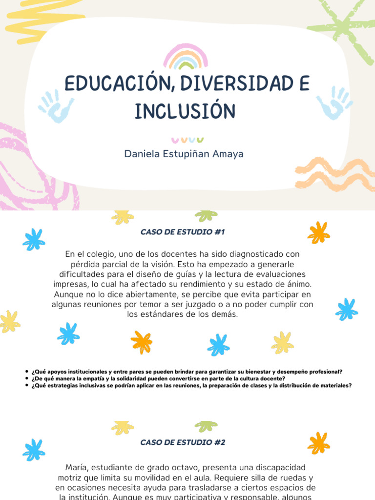 Educación, Diversidad e Inclusión | PDF | Inclusión (Educación ...