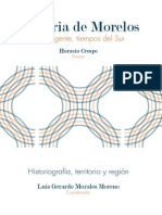 Historiografía, Territorio y Región, Luis Gerardo Morales Moreno (Coord.)