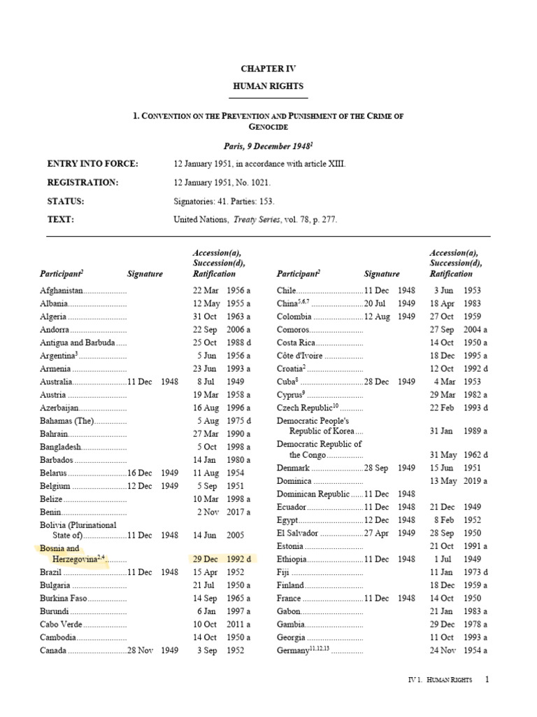 Ratification Status of COG | PDF | Treaty | Jurisdiction