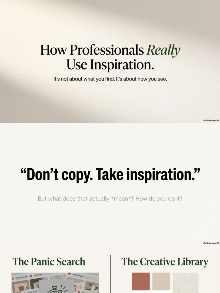 The Professional Inspiration System | PDF