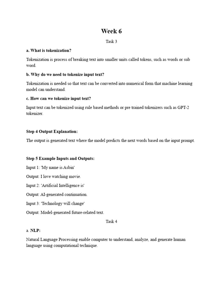 Week 6 | PDF | Artificial Intelligence | Intelligence (AI) & Semantics