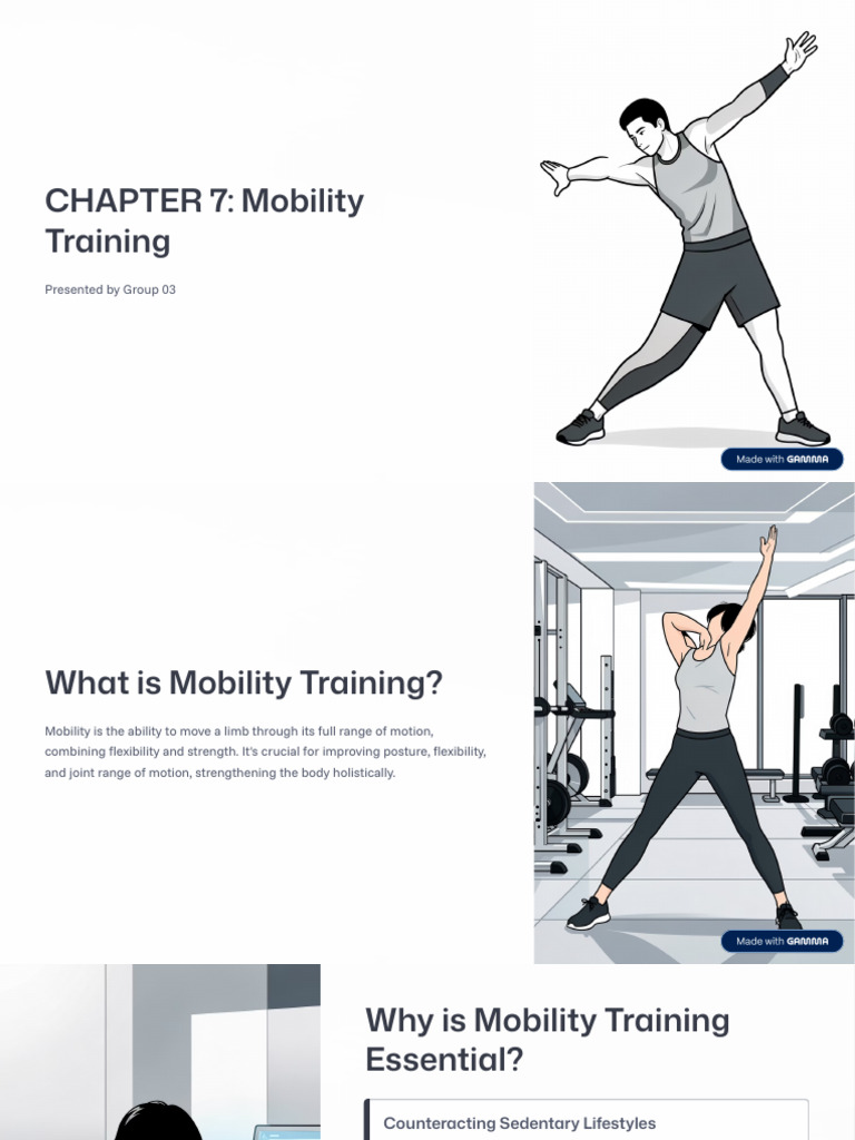 CHAPTER 7 Mobility Training | PDF | Flexibility (Anatomy) | Knee