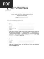Download CONTOH SURAT PERJANJIAN SEWA BELI SEPEDA MOTOR by Mati Hidup Kembali SN99646040 doc pdf