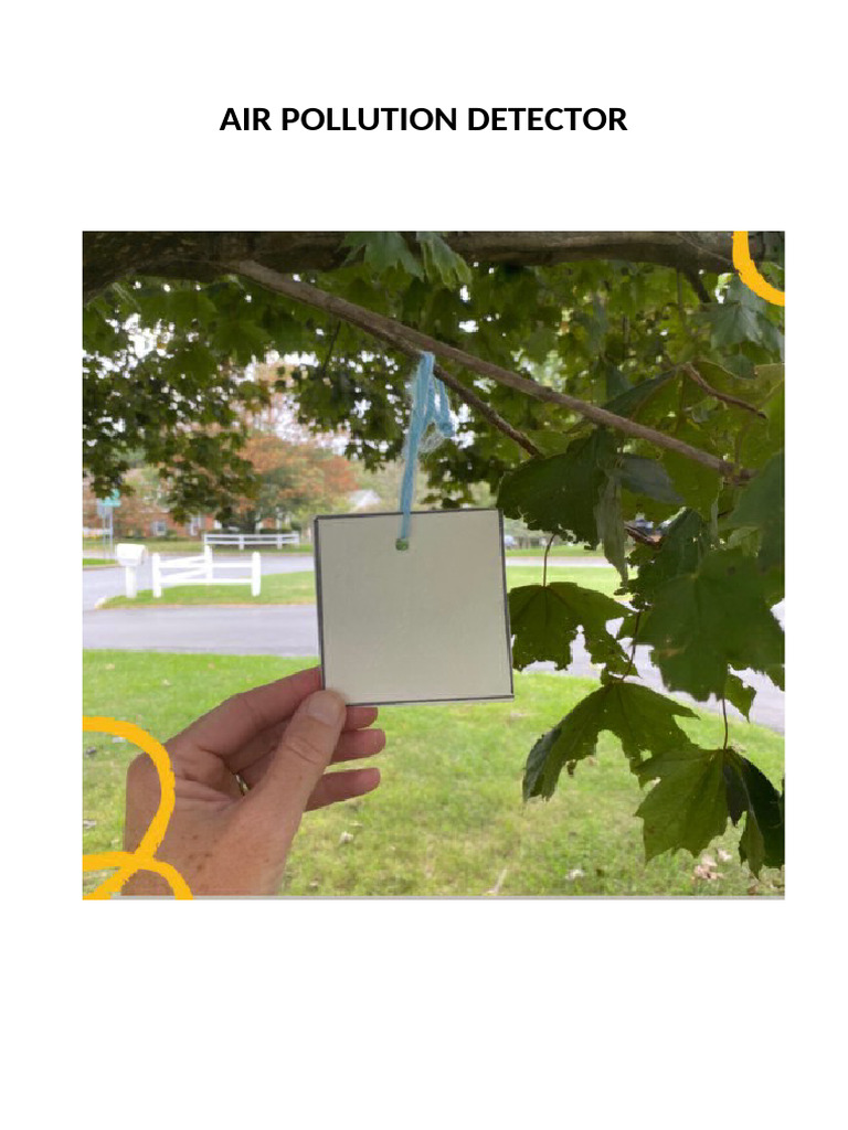 Air Pollution Detector | PDF