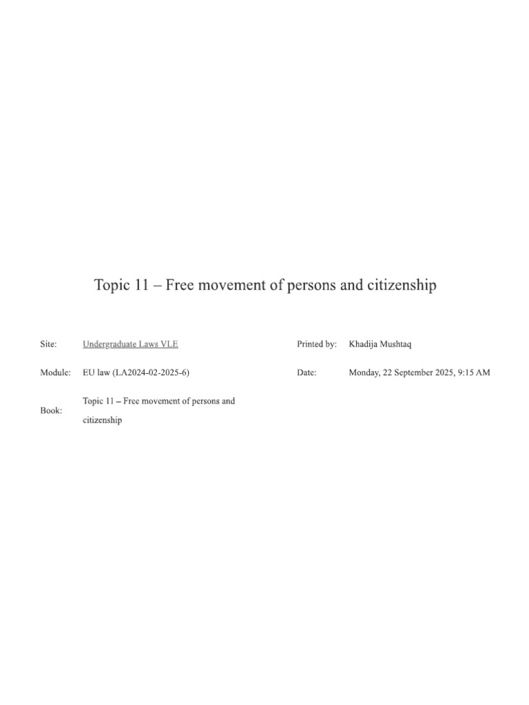 Topic 11 | PDF