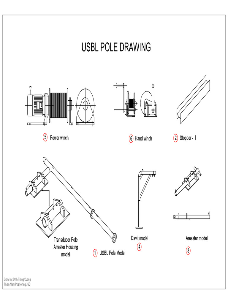 Vessel Infor & USBL Pole | PDF