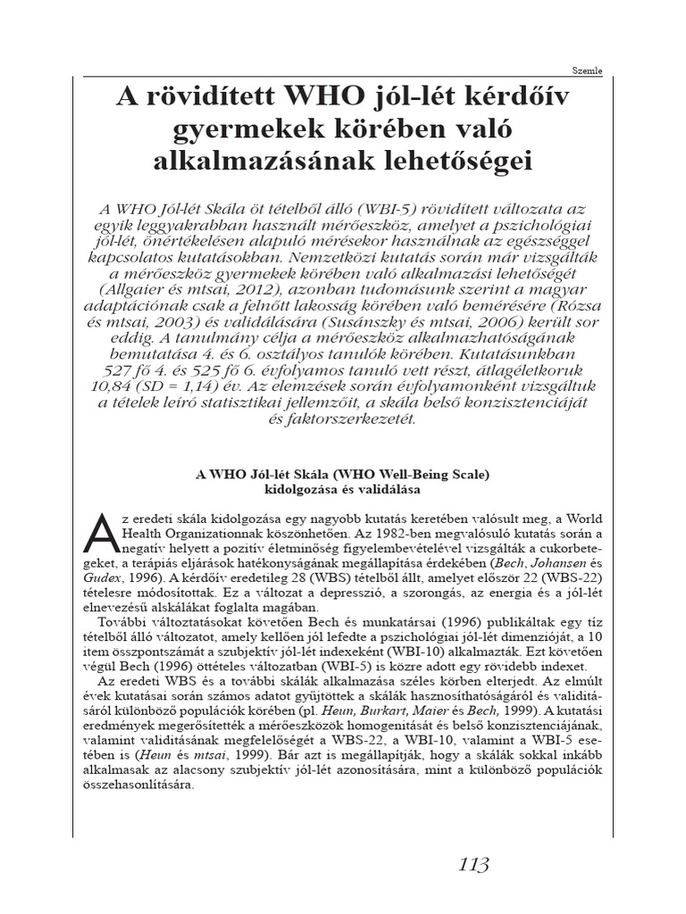 2016 Rov WHO IskKult | PDF