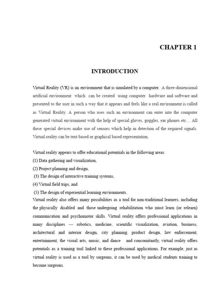 Virtual Reality Notes | PDF | Virtual Reality | Stereoscopy