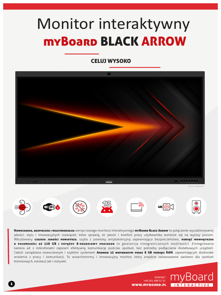 Myboard Black - Arrow All A4 | PDF