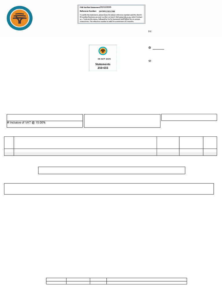 Maphutha Stokvel Stand No 1078 Armoede Mapela 0610 | PDF | Debits And ...