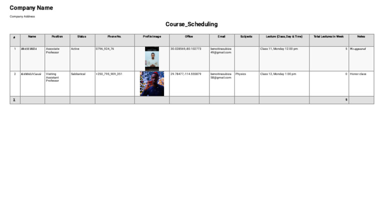 Course Scheduling | PDF