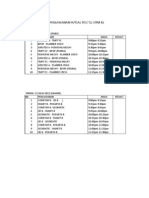 Jadual Perlawanan Futsal FesC'12 UTM KL