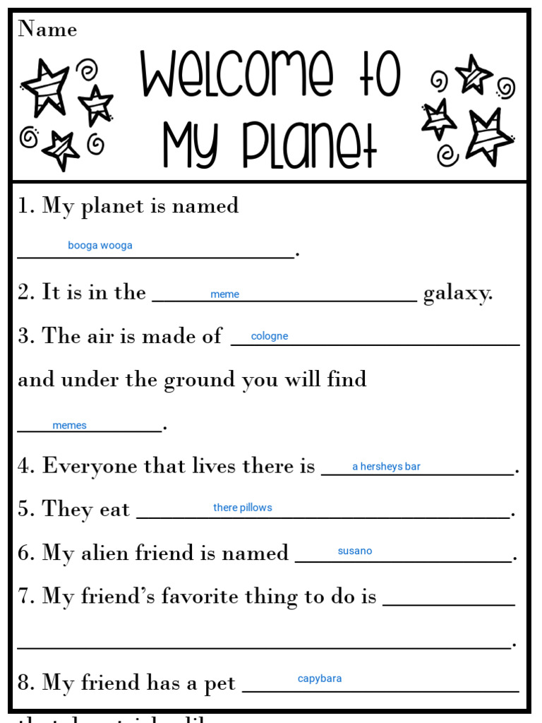 Aiden Gauthier - Alien Planet | PDF