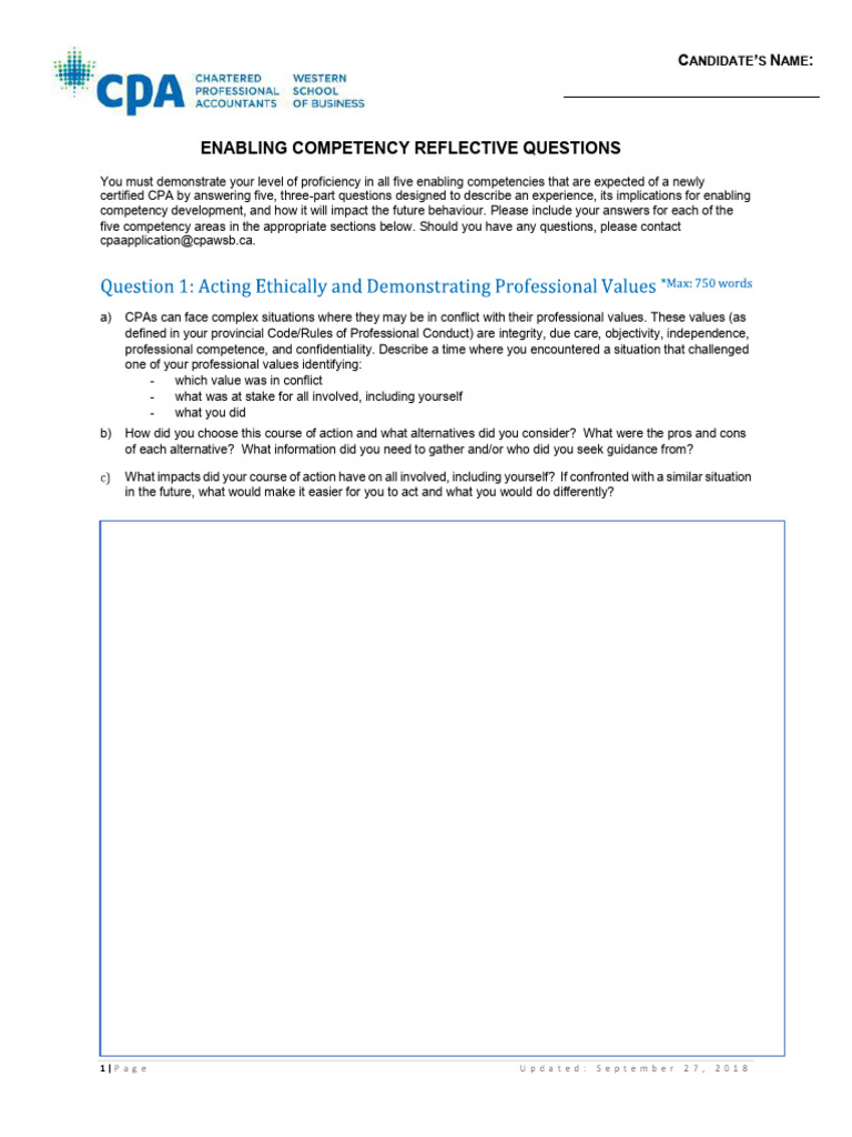EnablingCompetencies FEB2022 | PDF | Certified Public Accountant ...