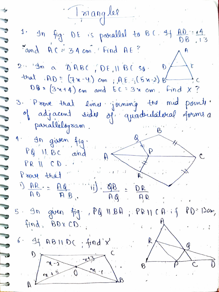 Triangles | PDF