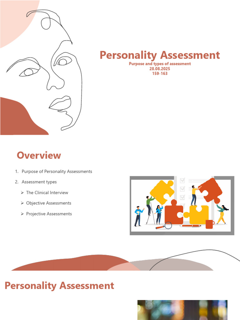 Personality Assessment-1 | PDF