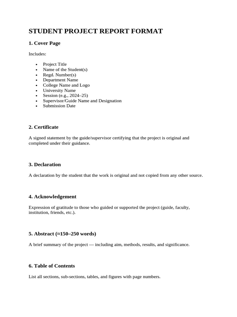 Design Thinking Project Format | PDF