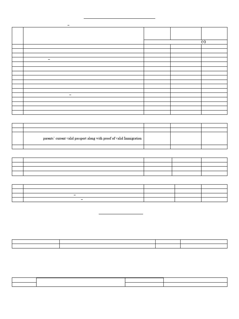 Checklist and Information Booklet For OCI-HCI Ottawa 2024 | PDF ...