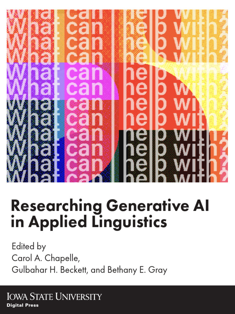 Researching Generative Ai in Applied Linguistics | PDF | Learning ...