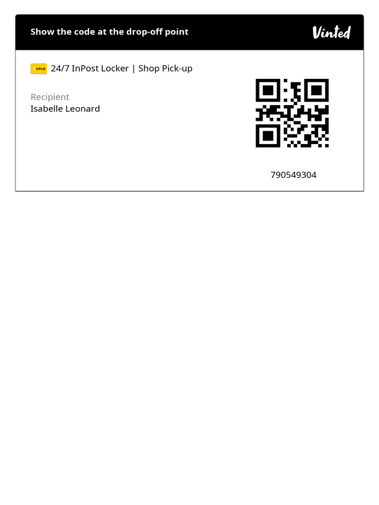Vinted Digital Label 15919338311 | PDF