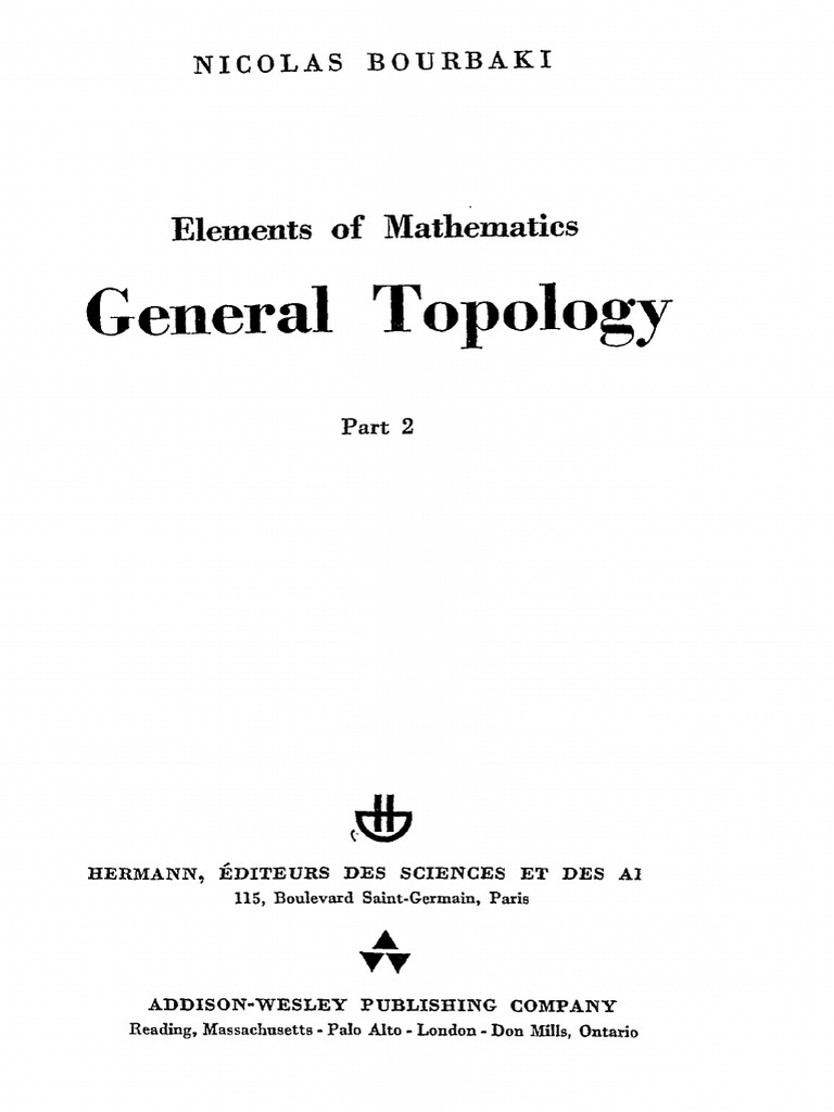 General Topology Part 2 (Ni - (Z-Library) | PDF
