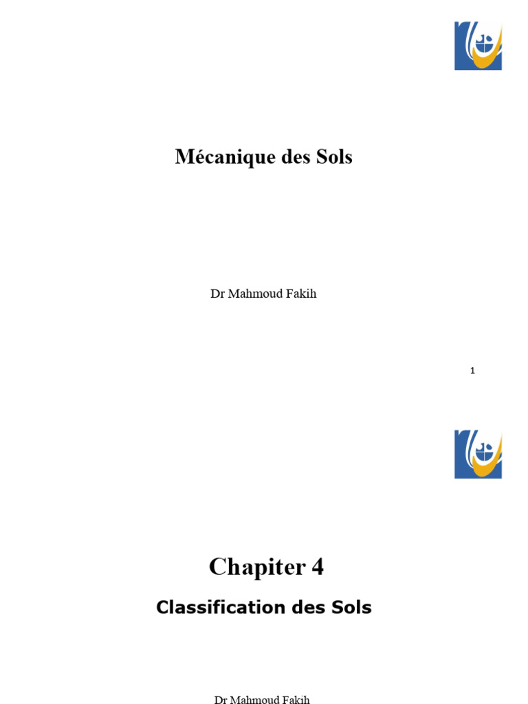 Chp4-Classification Des Sols | PDF | Limon | Science du sol